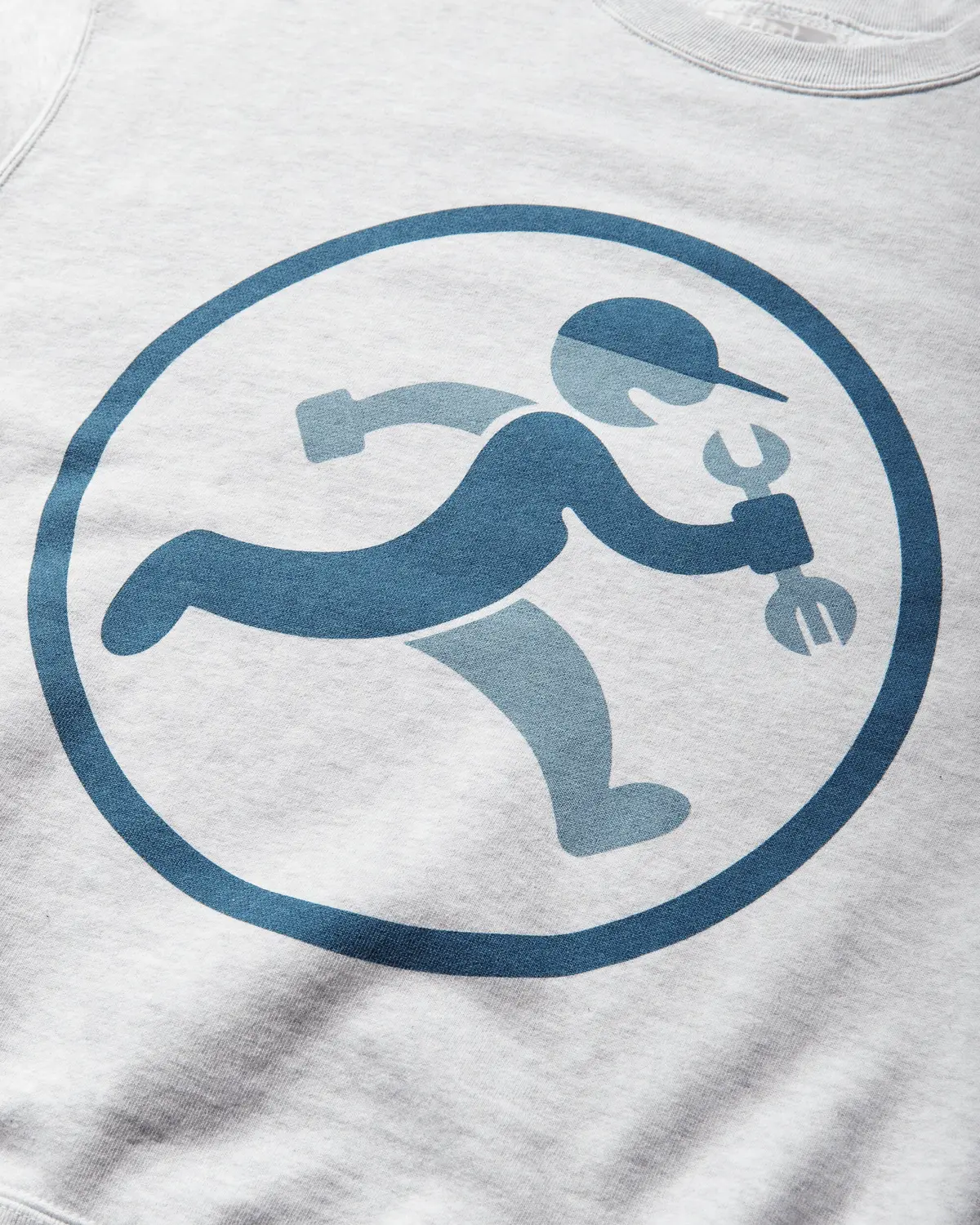 Men's As Hsf-001 Crewneck Sweatshirt Grey 3