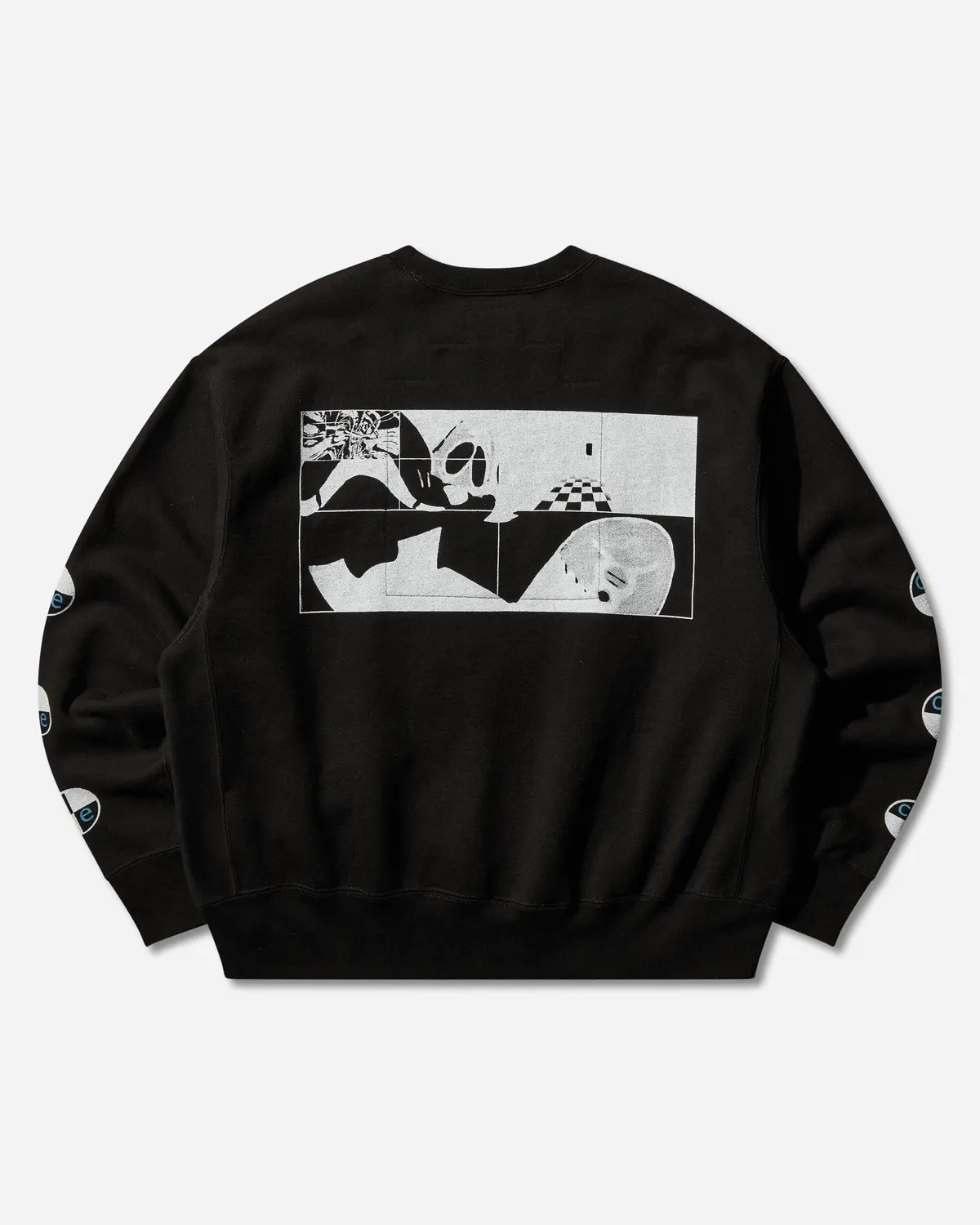 Men's Xo Riff Crewneck Sweatshirt Black 2