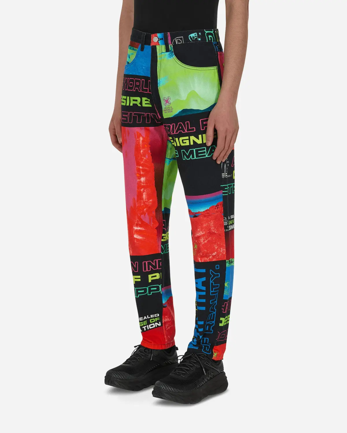 S.O.M 1994 Denim Pants Multicolor 2