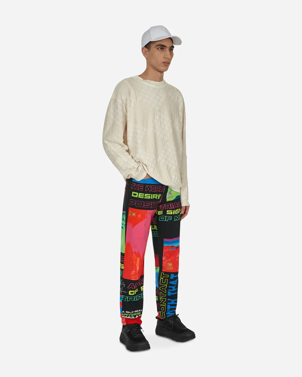 S.O.M 1994 Denim Pants Multicolor 4