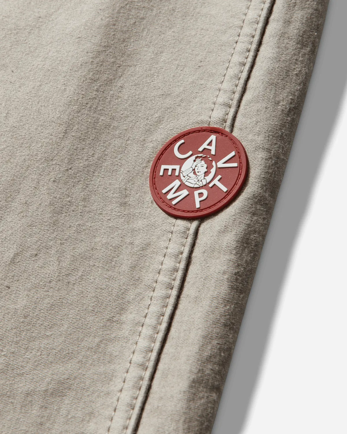 Men's Casual Zip Short Jacket Beige 4