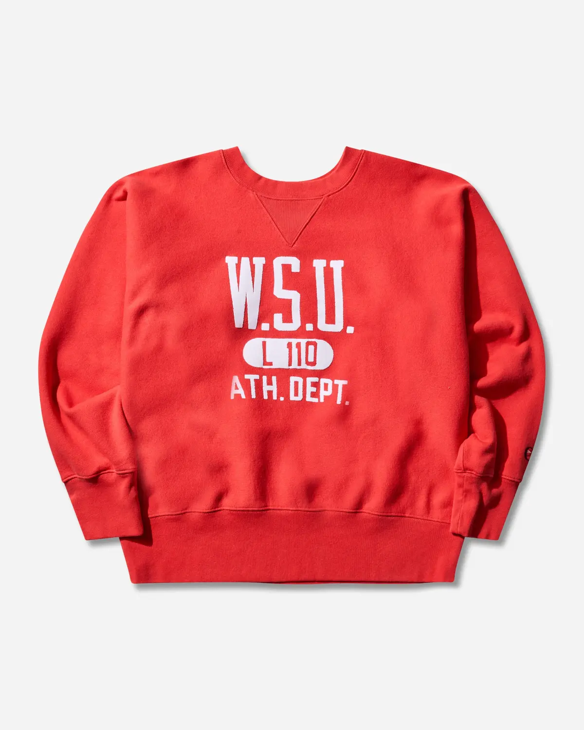 Men’S Index & Archives Lighthouse Reverse Weave Sweatshirt Red 1