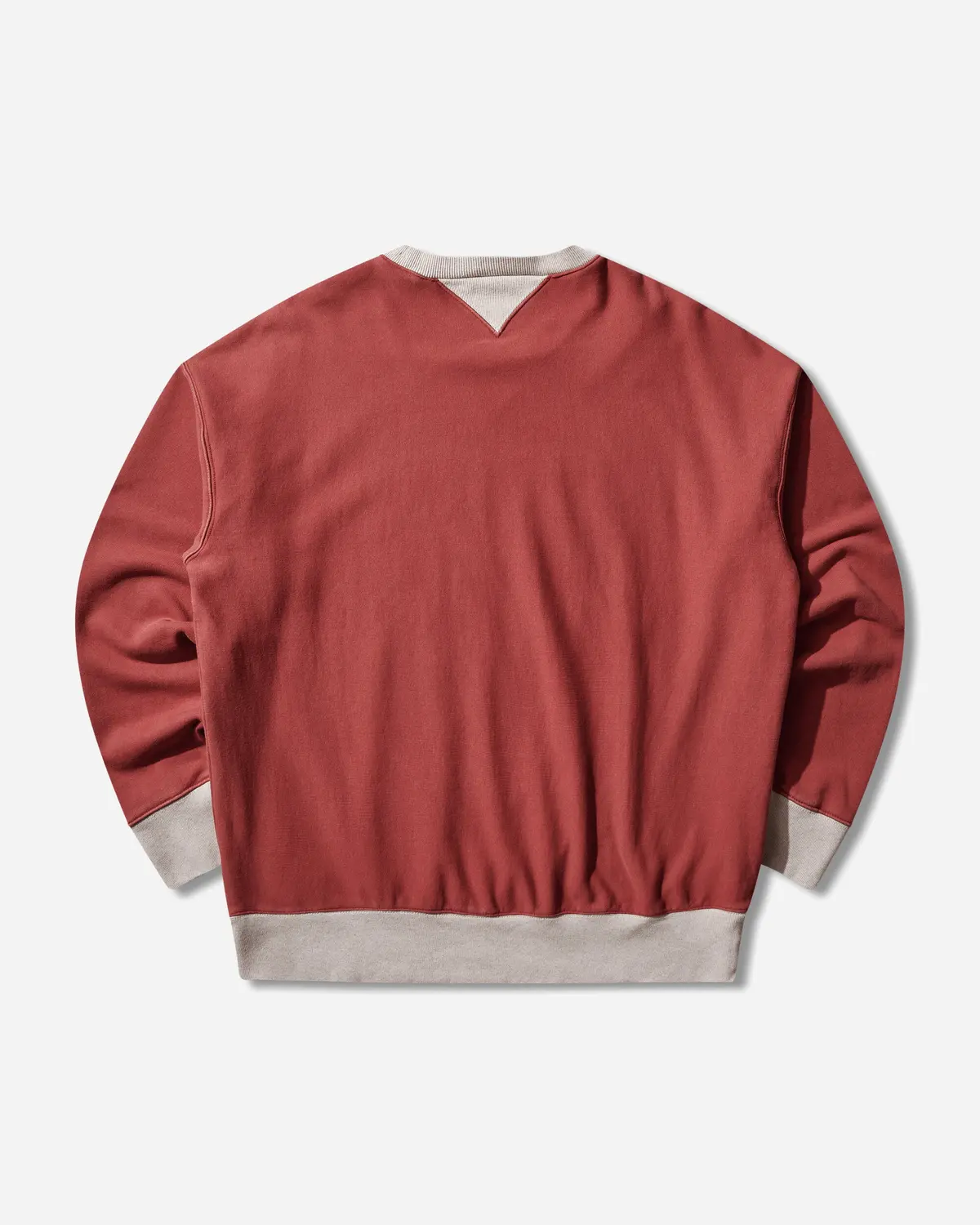Men's Time Capsule Reverse Wave Crewneck Sweatshirt Red 2