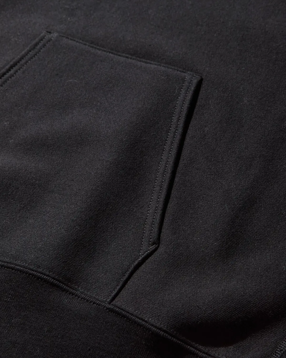Men's Made In Usa Reverse Weave Hoodie Black 3