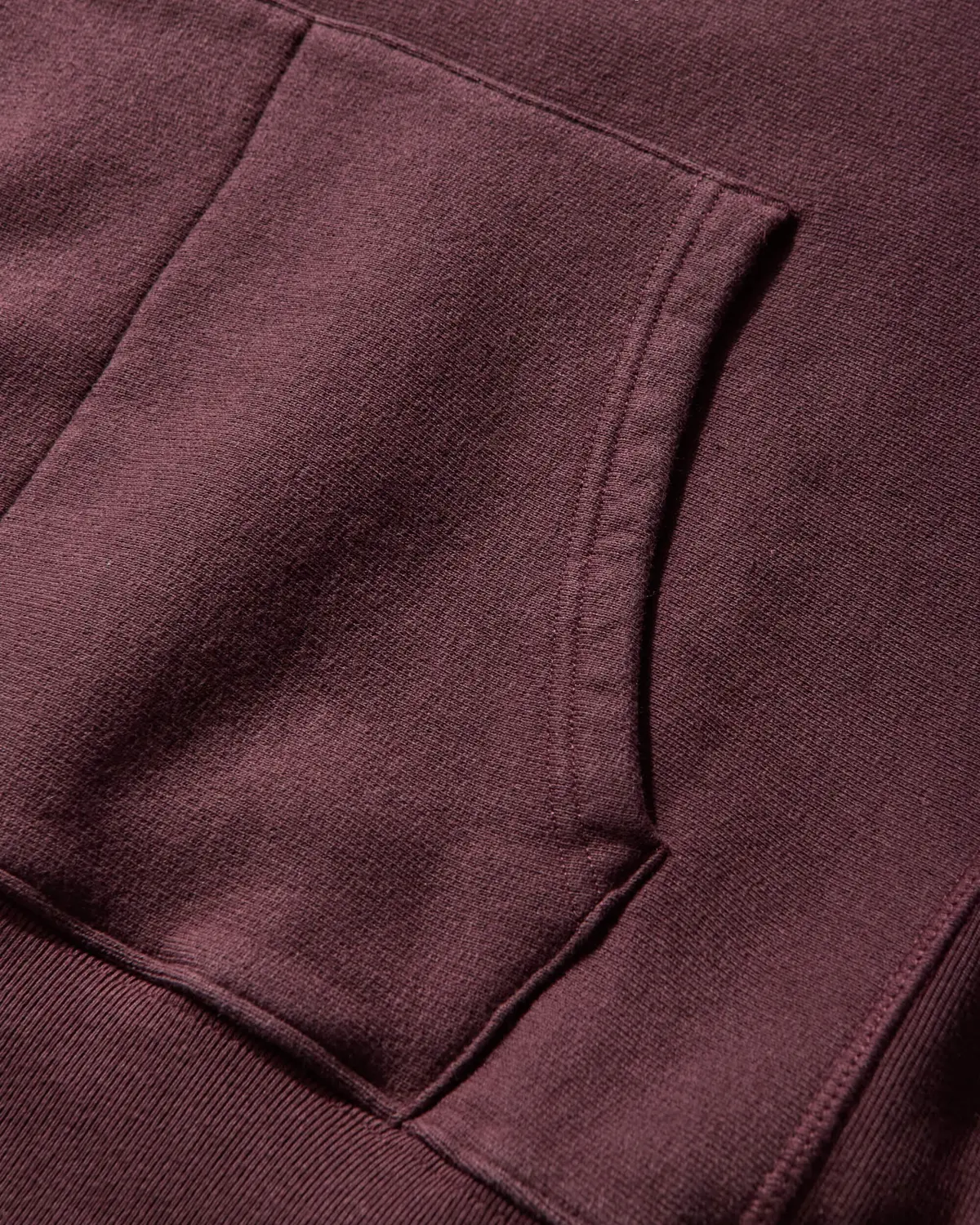 Men’S Index & Archives Lighthouse Reverse Weave Fleece Hoodie Brown 4