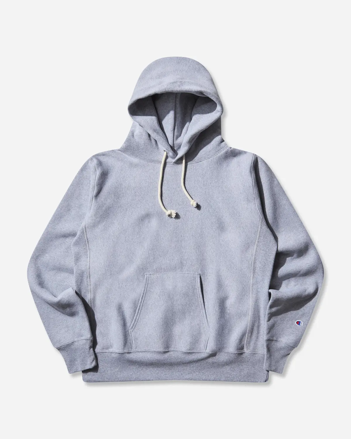 Men's Made In Usa Reverse Weave Hoodie Oxford Gray 1