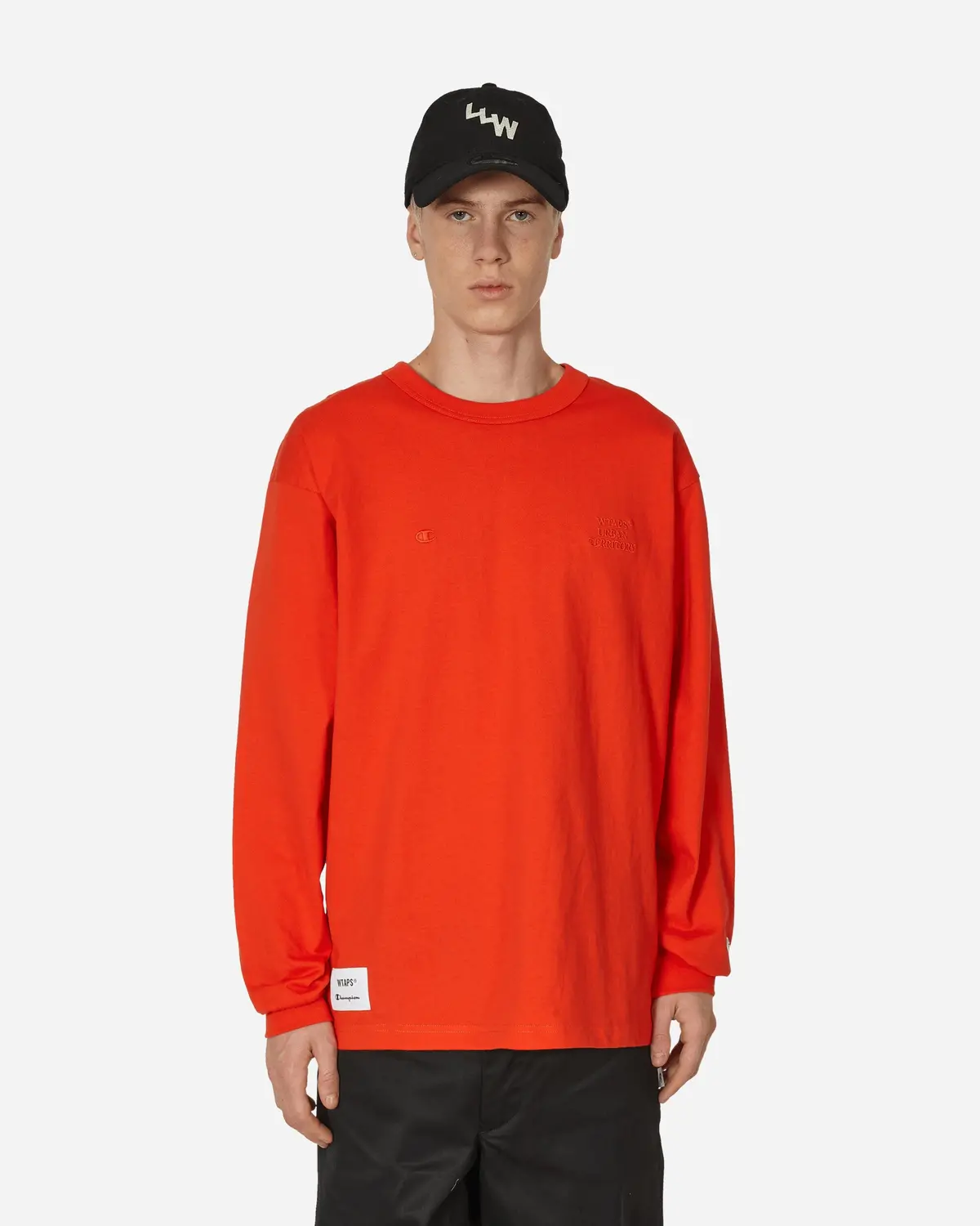 Wtaps Academy Longsleeve T-Shirt Orange 1