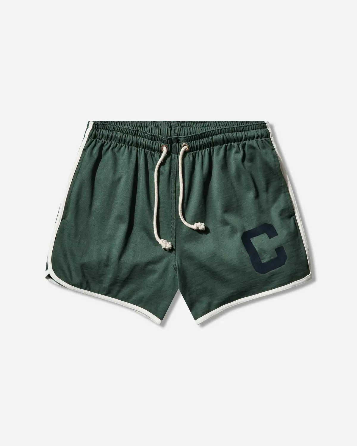 Men's Time Capsule Track Shorts Forest Green 1