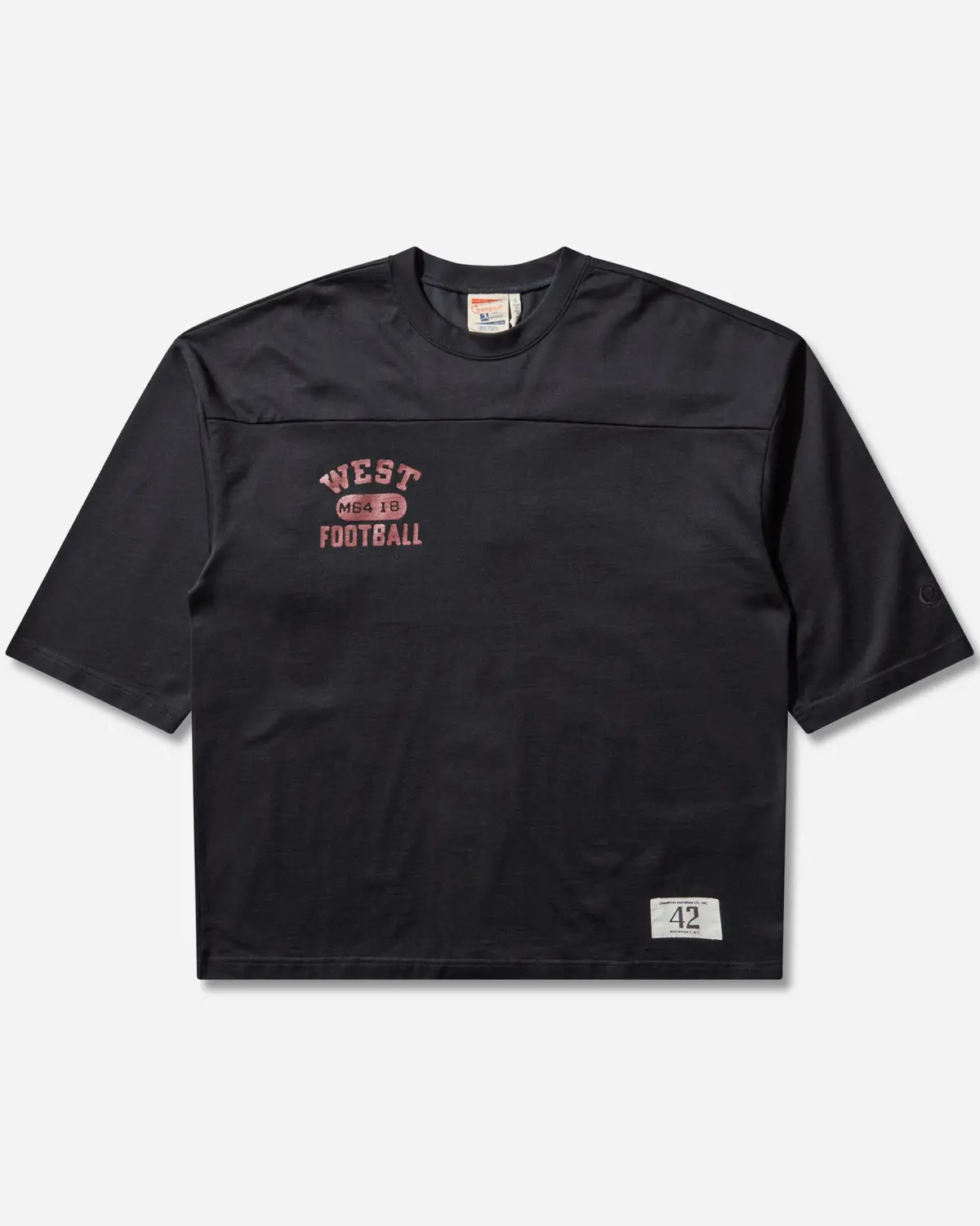 Men’S Index & Archives Lighthouse 3/4 Sleeve T-Shirt Black 1