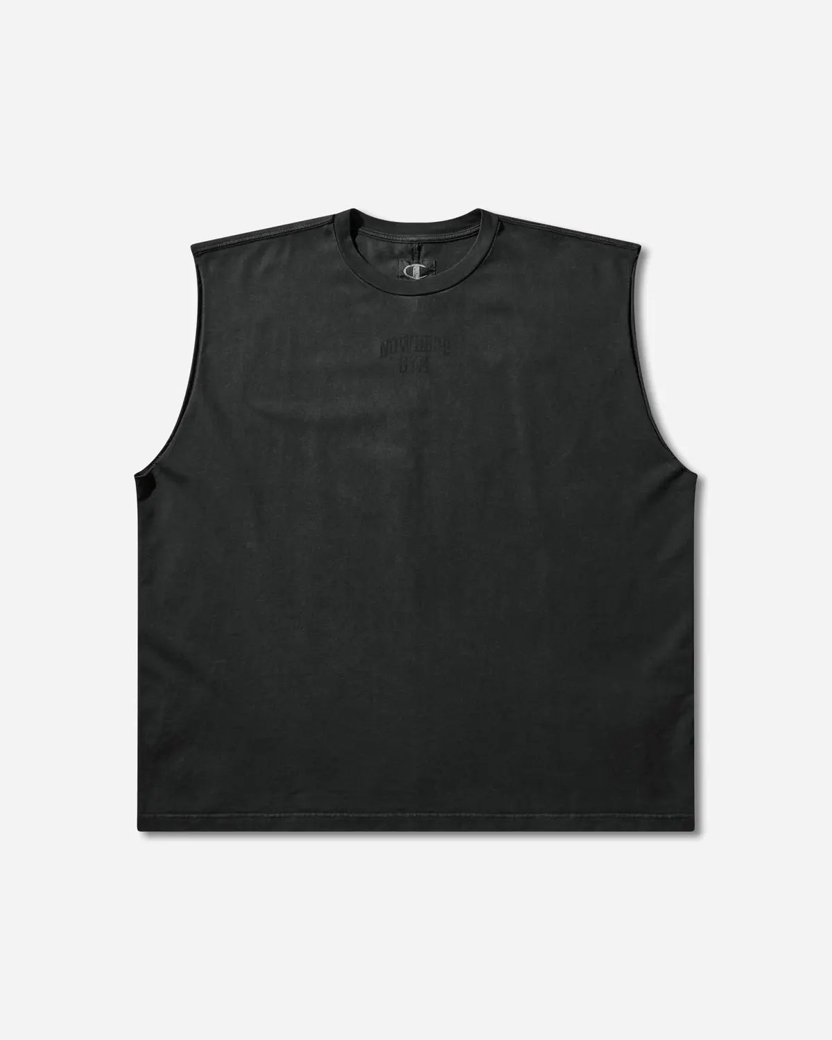 Nowhere Gym Sleeveless T-Shirt Black 1