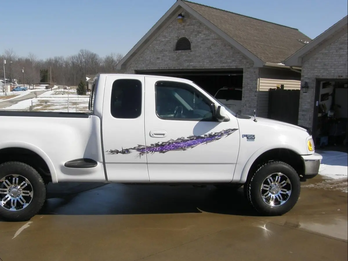 Checkered Flag Tear Ripper Truck Graphics On Clearance 50% Off 1
