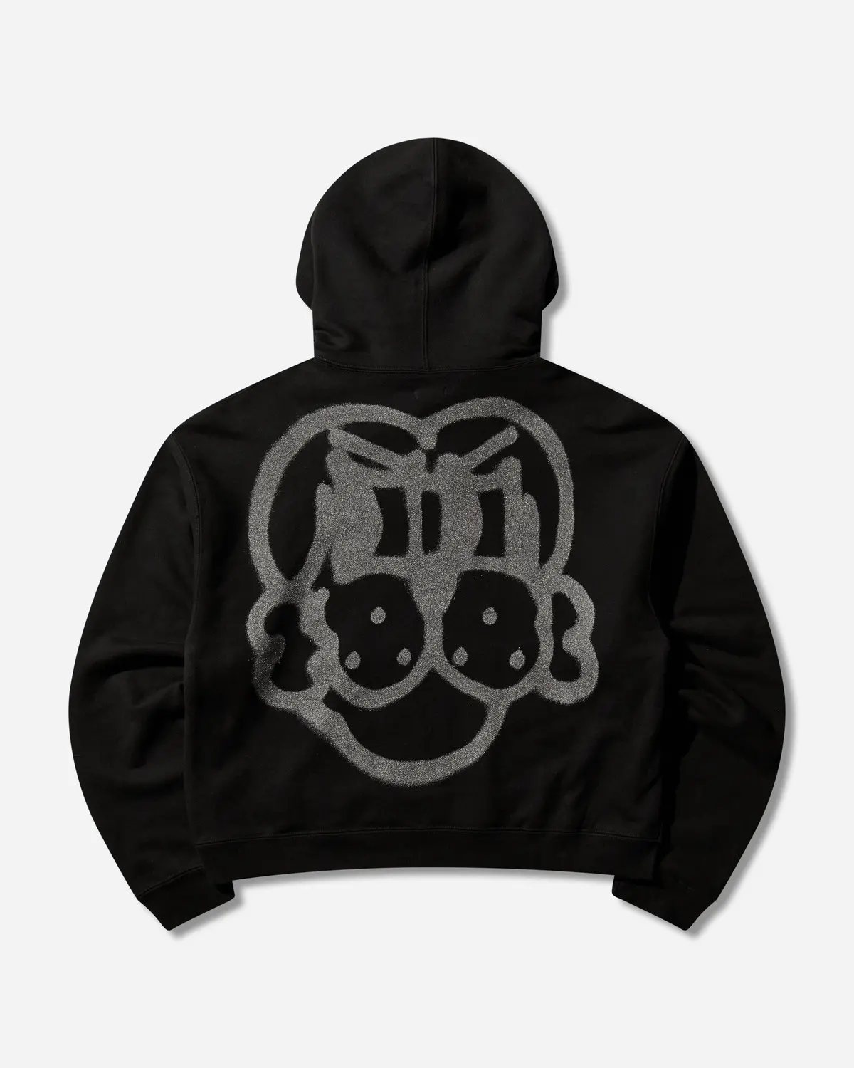 Men's Reflective Finesse Pup Hoodie Black 2