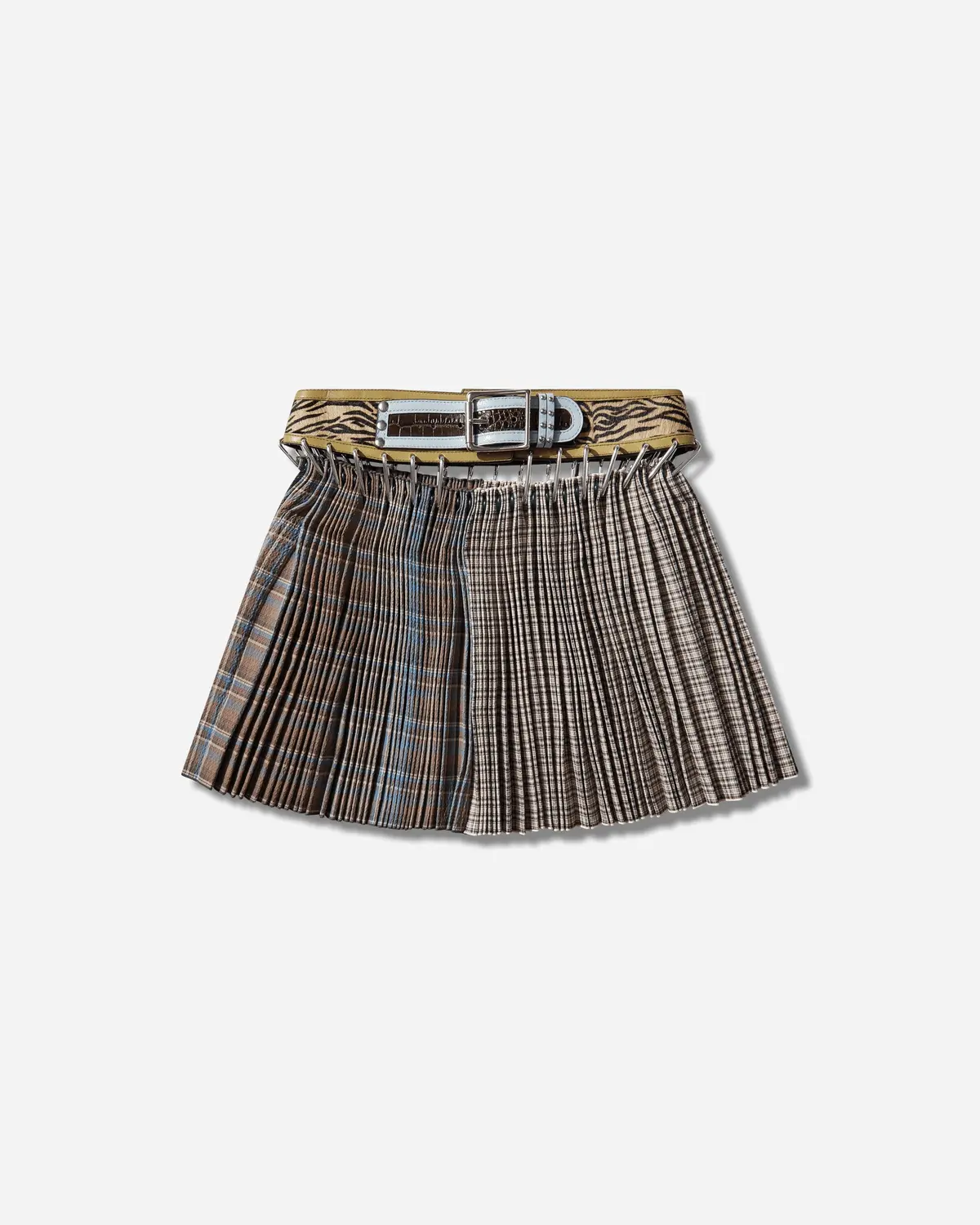 Women's Cotton Mini Carabiner Skirt Multicolor 1