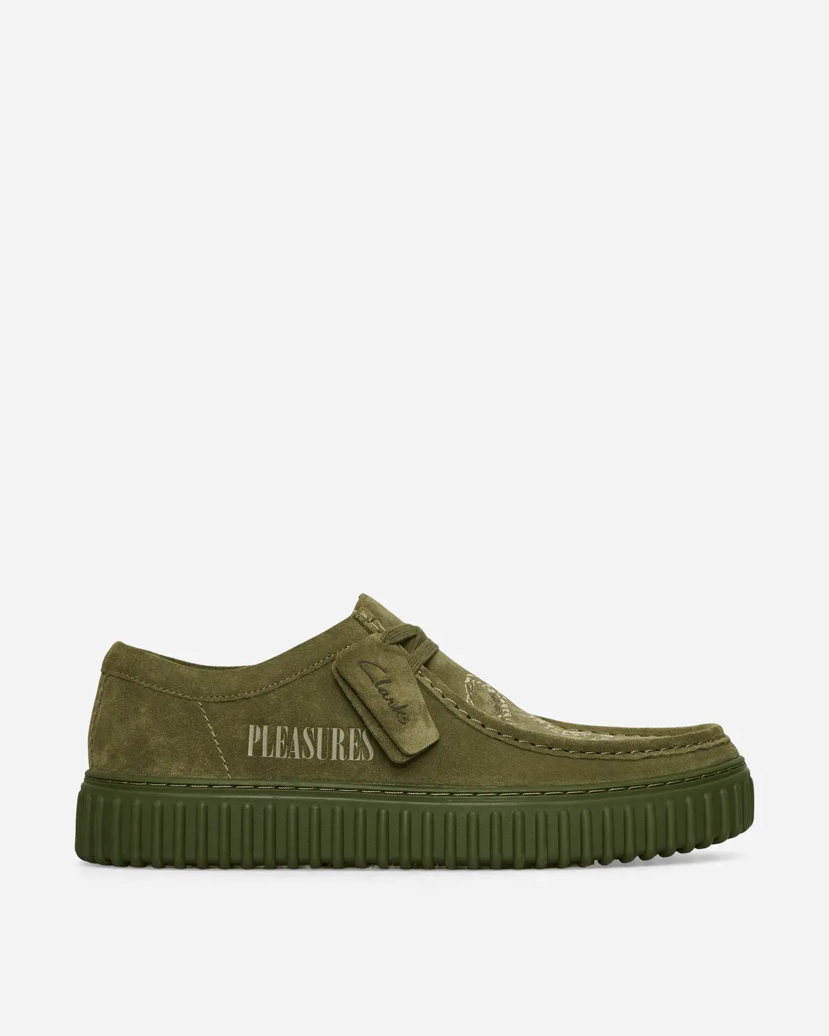 Pleasures Torhill Low Boots Green 1