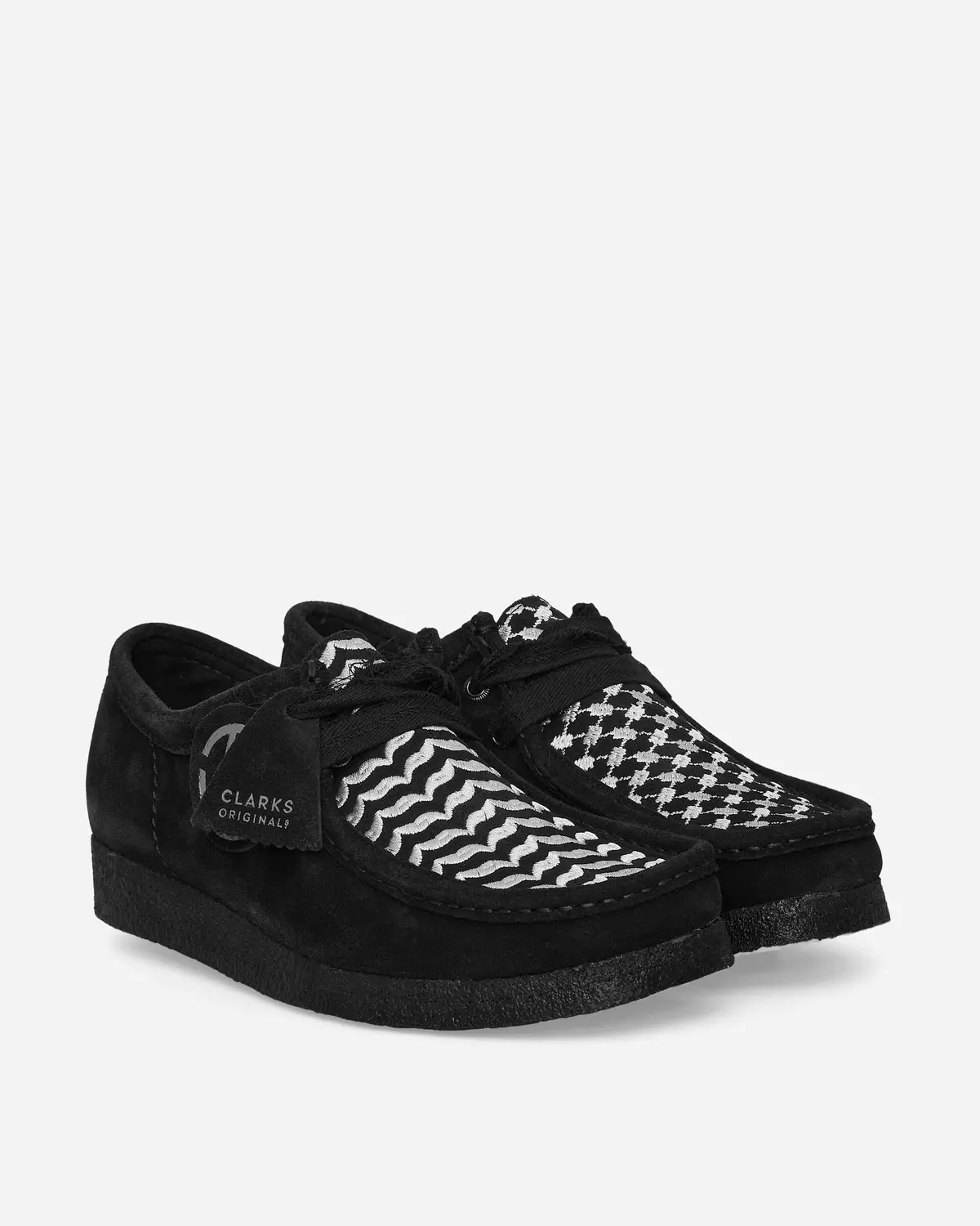 Slam Jam Wallabee Shoes Black 2