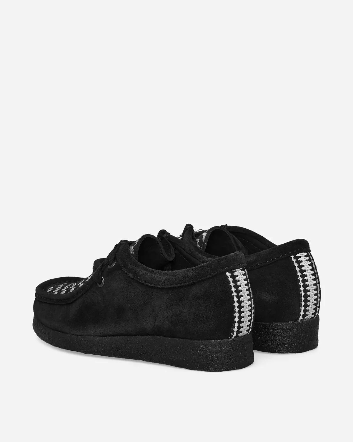 Slam Jam Wallabee Shoes Black 4