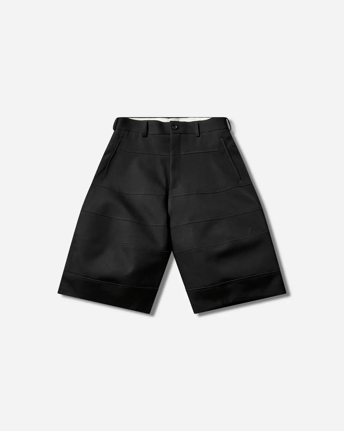 Men's Wide Leg Shorts Black 1