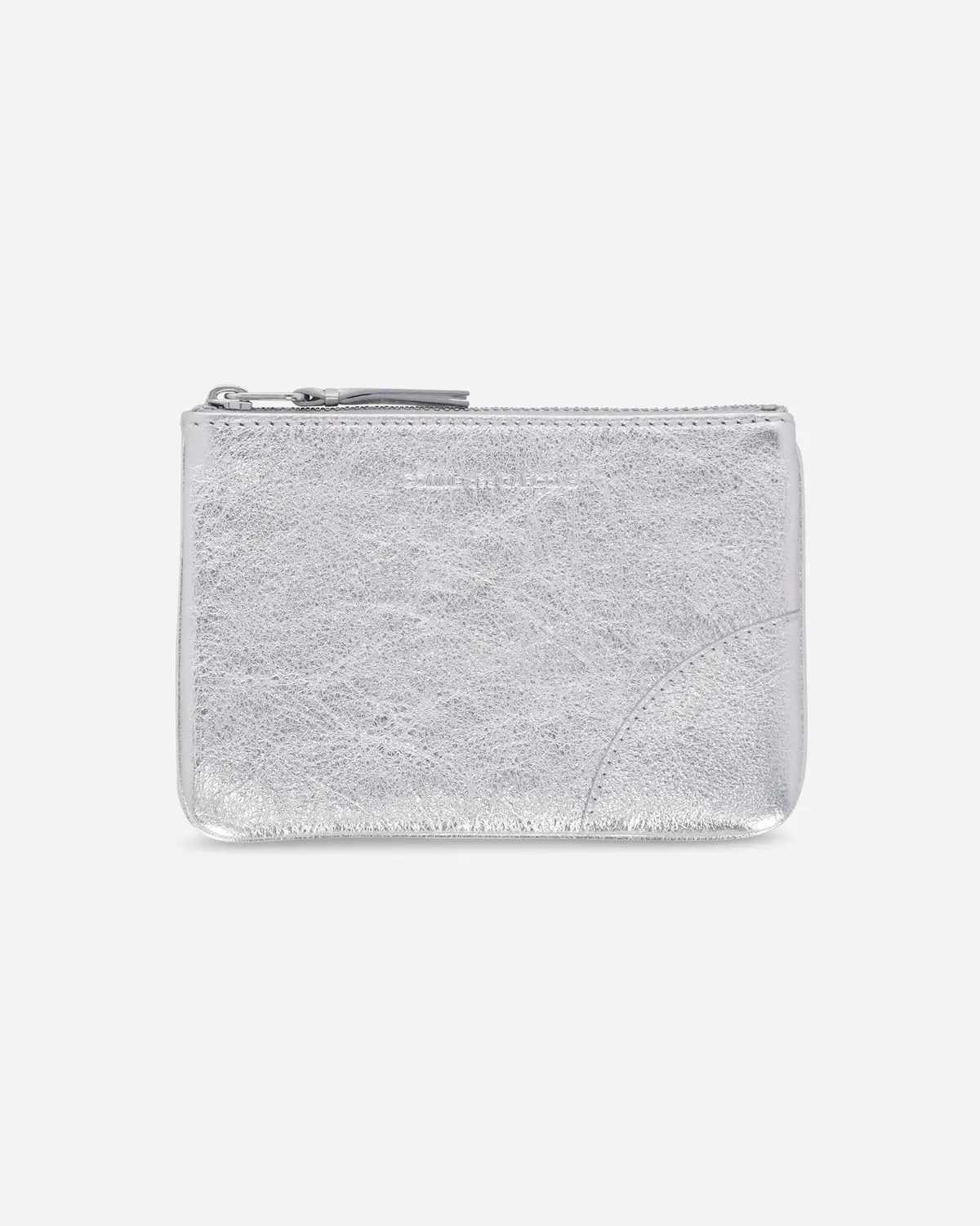 Silver Line Zip Pouch Silver 2