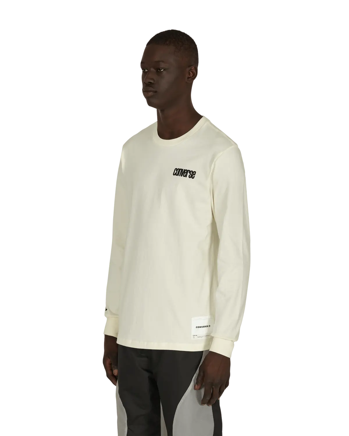 Slam Jam Long Sleeve T-Shirt Beige 3