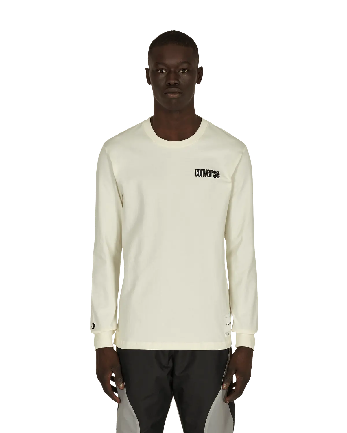 Slam Jam Long Sleeve T-Shirt Beige 2