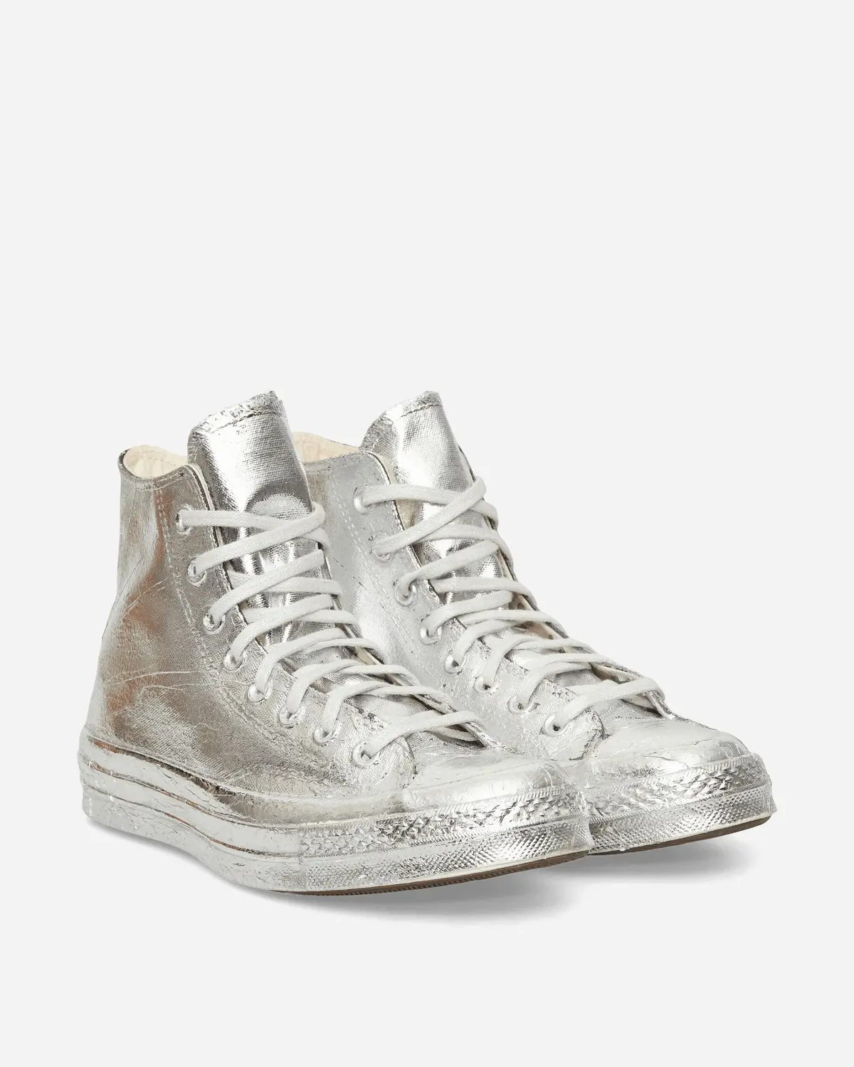 Chuck 70 Limited Edition Sneakers Silver Foil 2