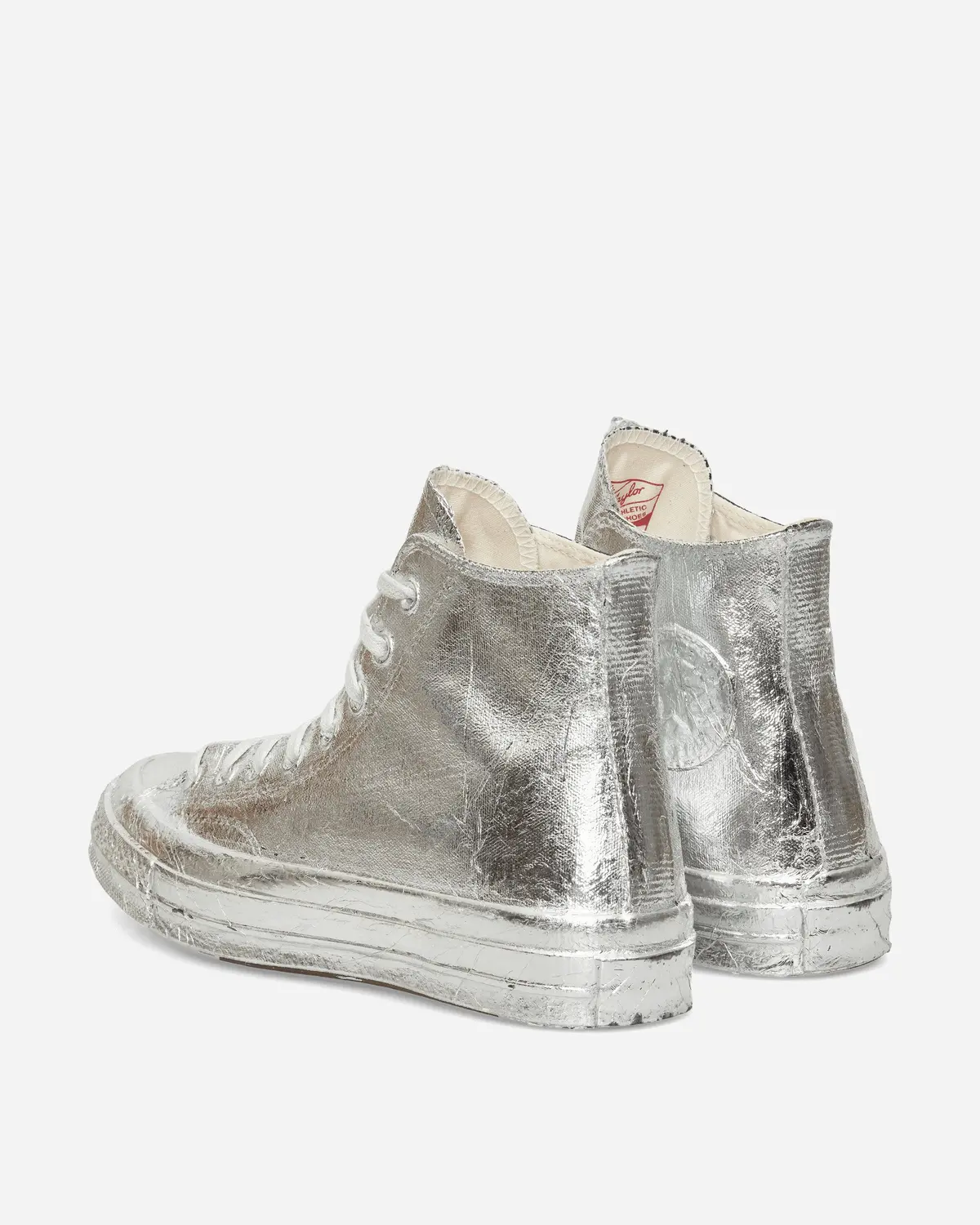 Chuck 70 Limited Edition Sneakers Silver Foil 4