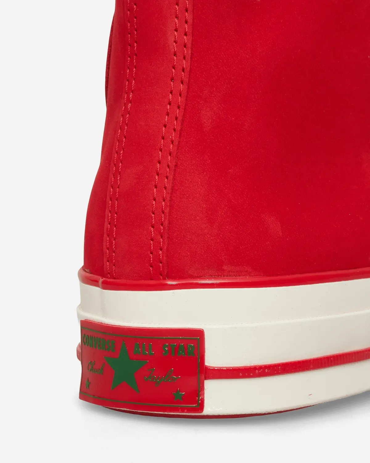 Shai Chuck 70 Nubuck Leather Sneakers University Red 6