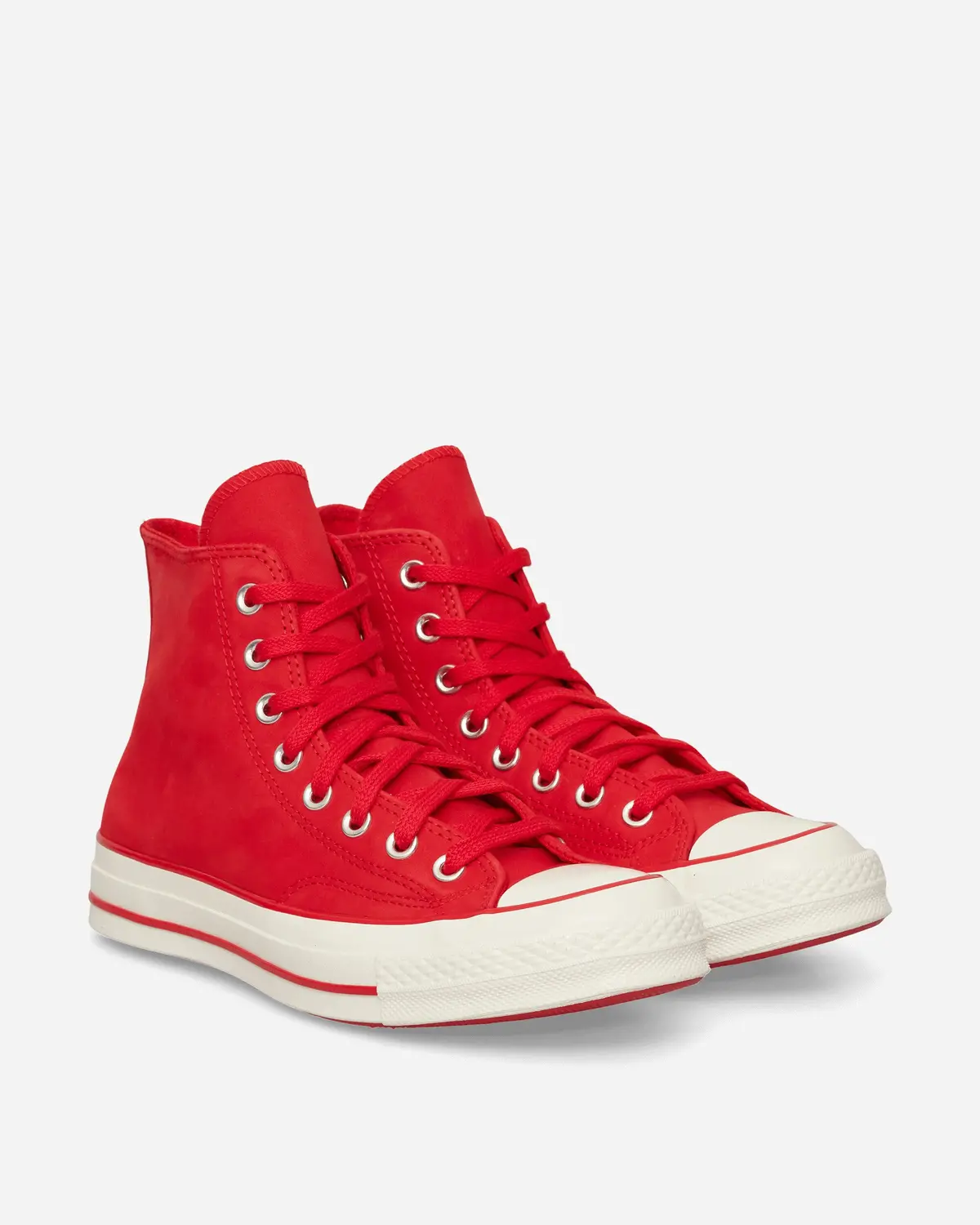 Shai Chuck 70 Nubuck Leather Sneakers University Red 2