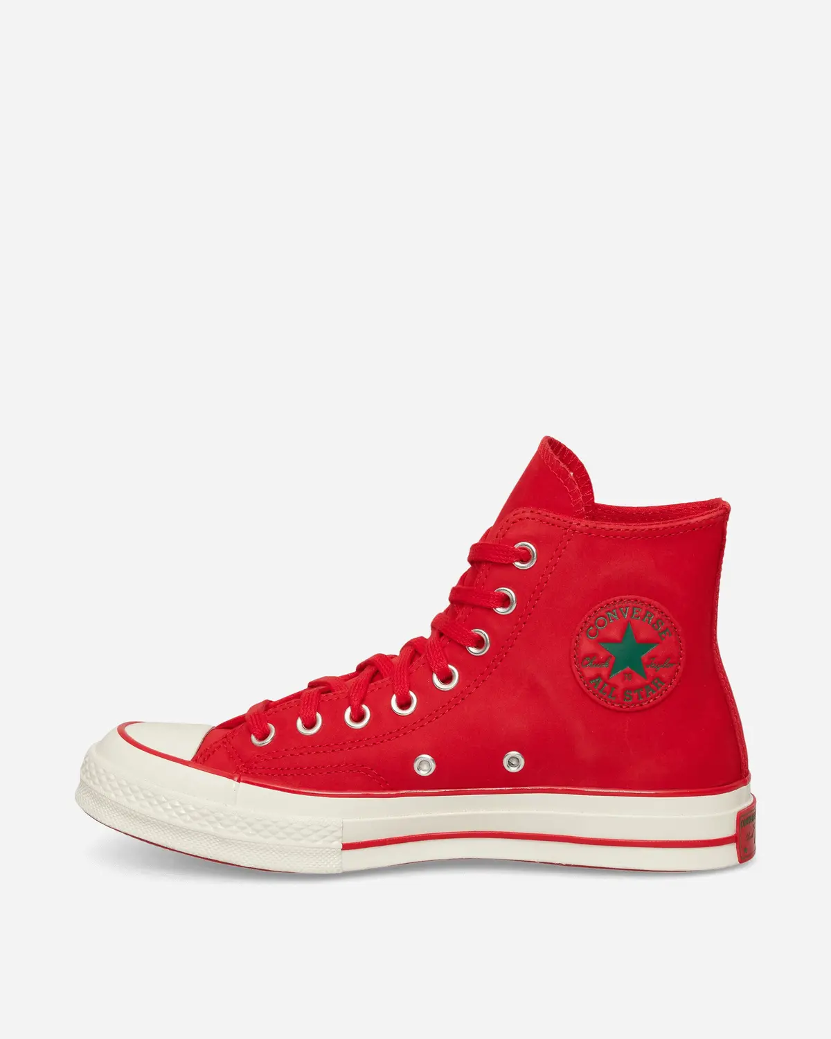 Shai Chuck 70 Nubuck Leather Sneakers University Red 3