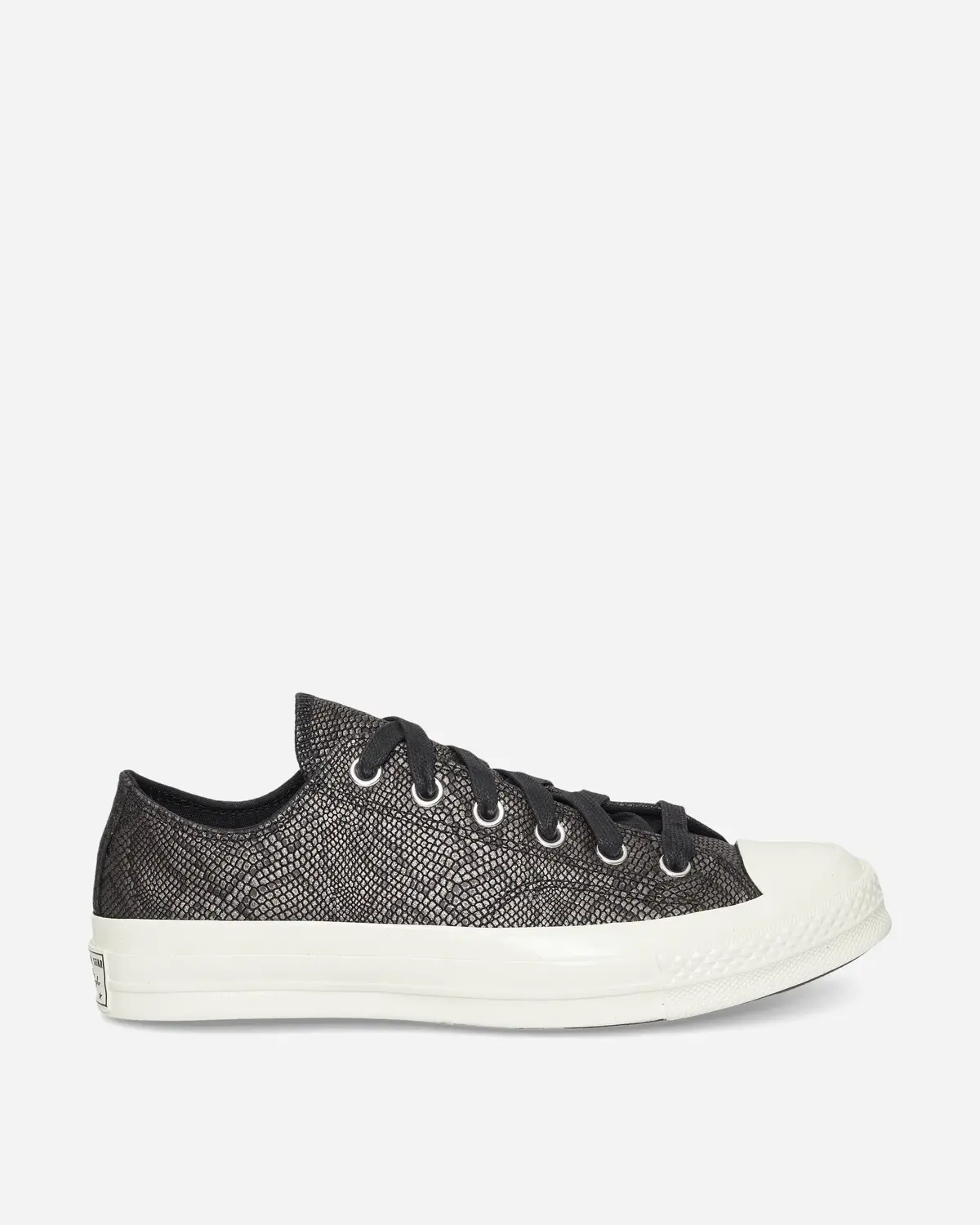 Chuck 70 Snakeskin Print Sneakers Black 1