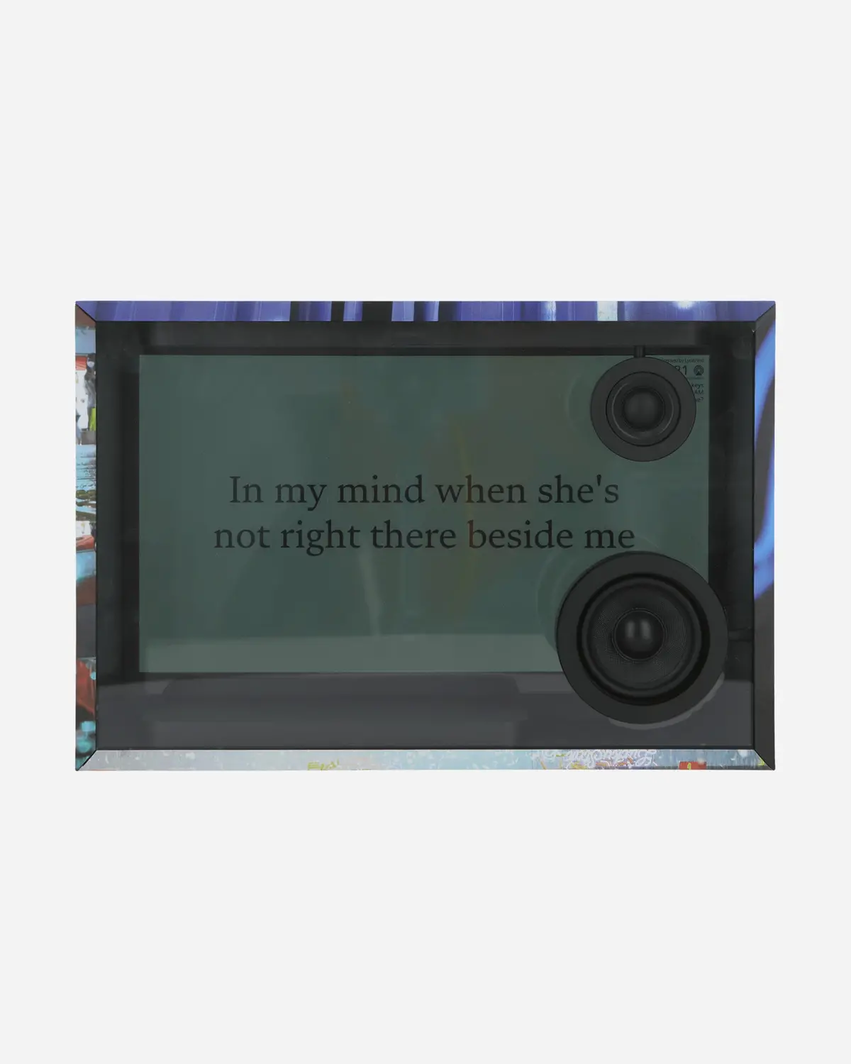 Mika Ninagawa Lyric Speaker Box Multicolor 2