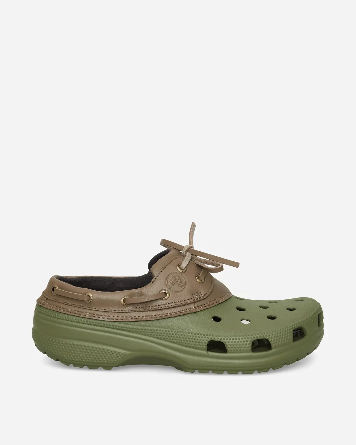 Classic Boat Shoes Army Green / Walnut 1