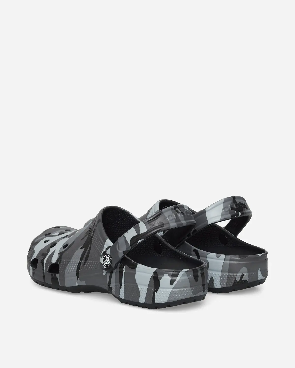 Classic Camouflage Clogs Black / Slate Grey 4