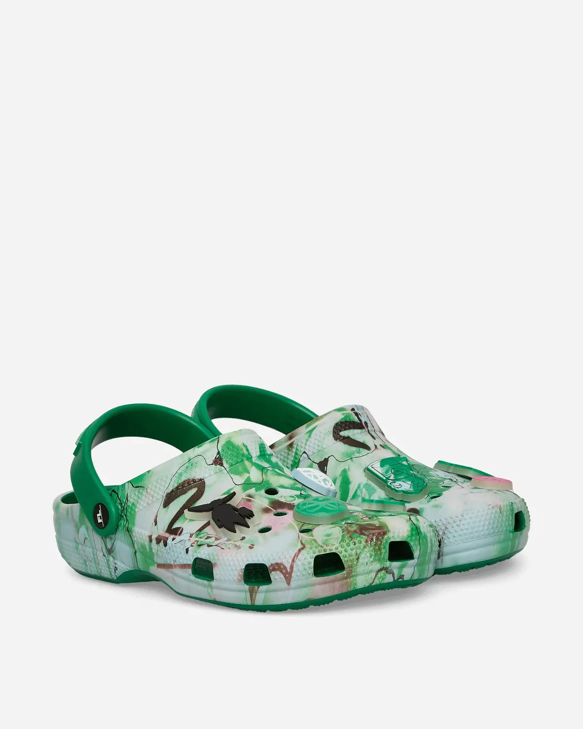Futura Laboratories Classic Clogs Green Ivy 2