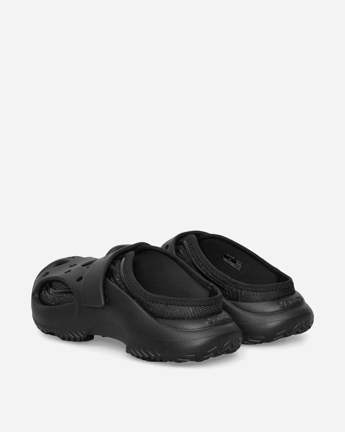 Women's Caged Mules Black 4