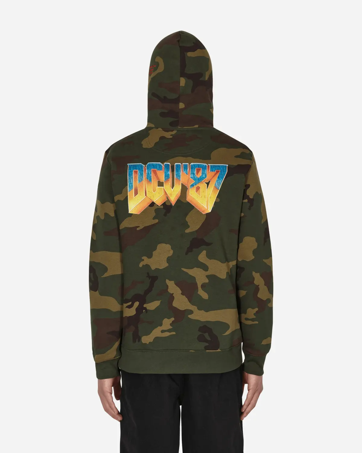 No Games Hooded Sweatshirt Green 3