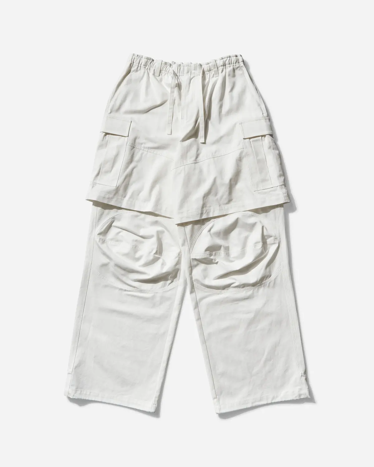 Double Cargo Trousers Grey 1