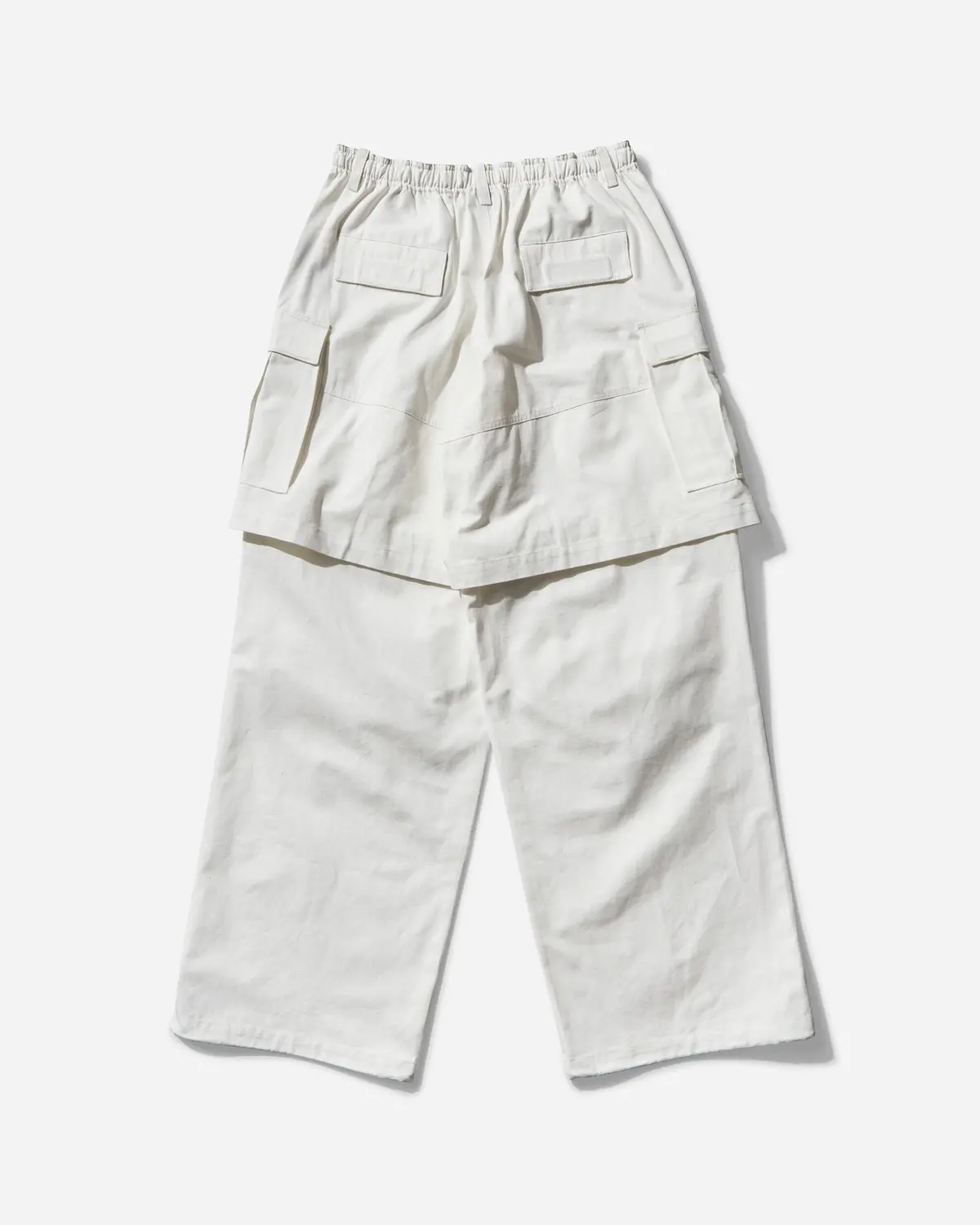 Double Cargo Trousers Grey 2