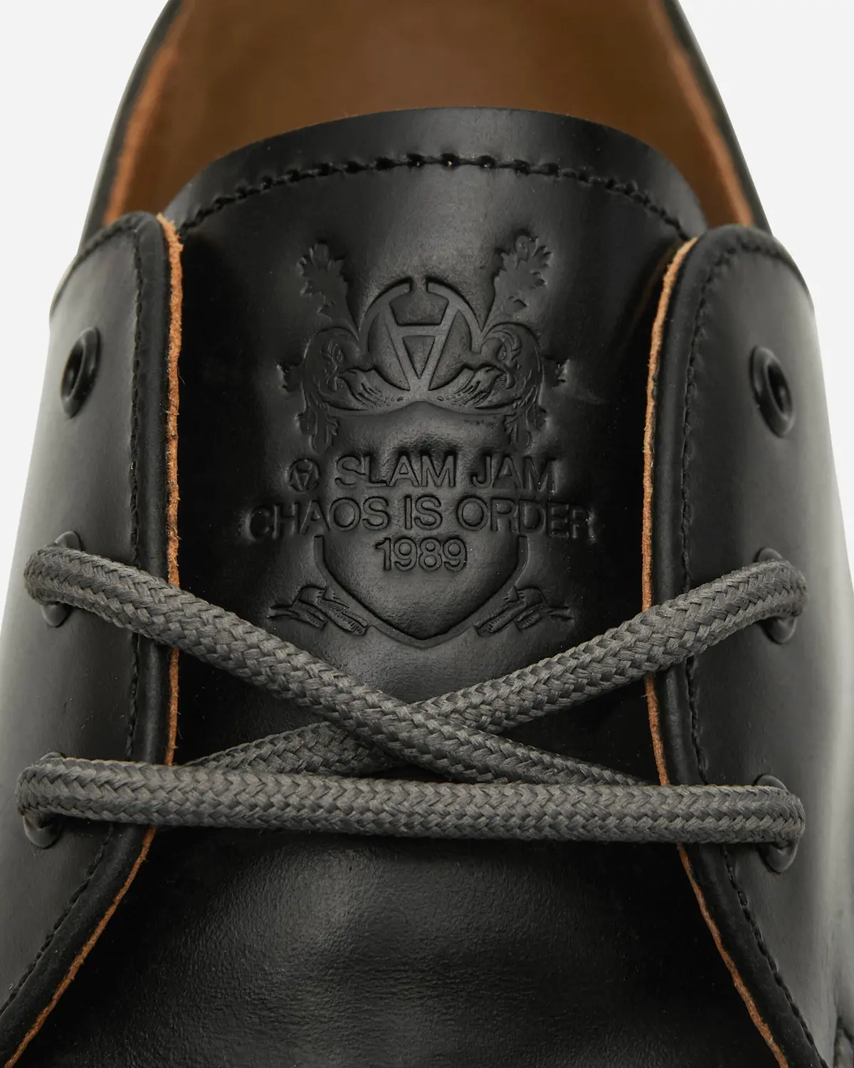 Slam Jam 1461 Outlier Steel Toe Shoes Black 9