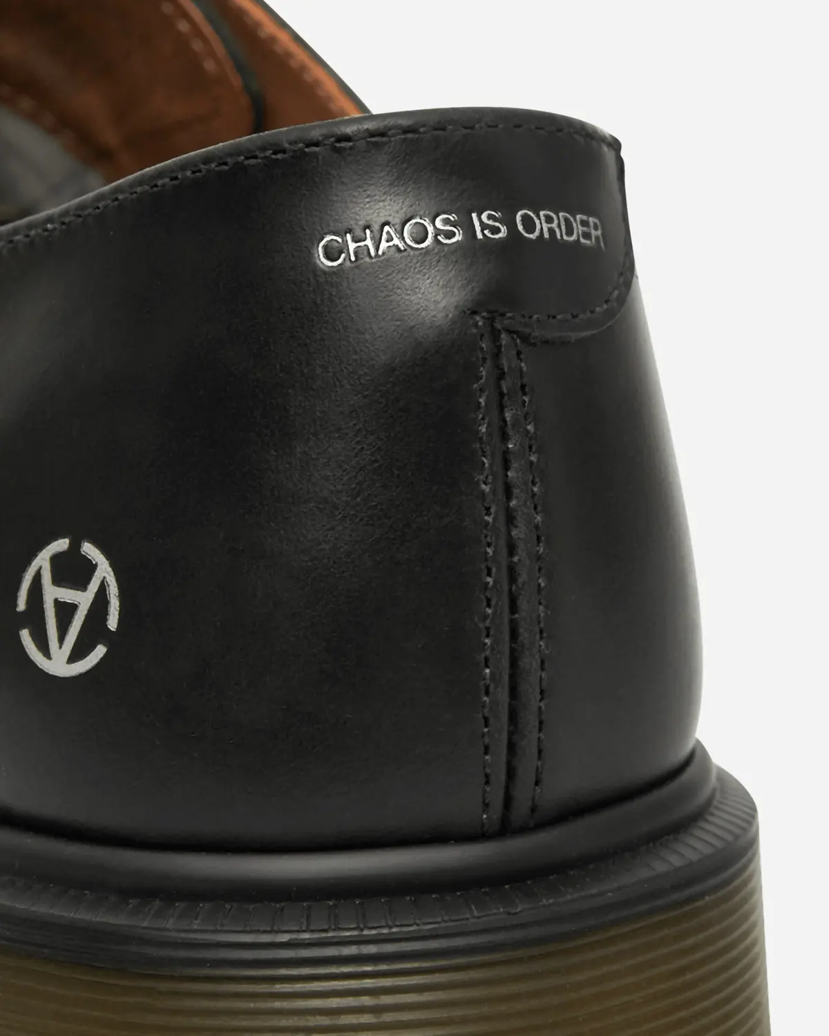 Slam Jam 1461 Outlier Steel Toe Shoes Black 6