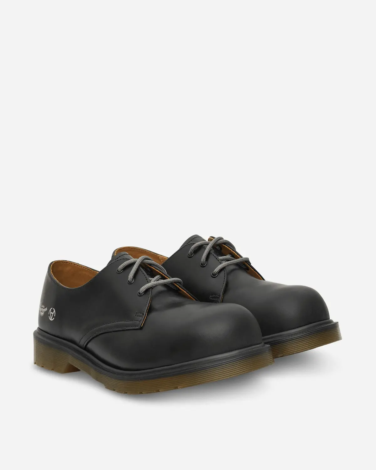 Slam Jam 1461 Outlier Steel Toe Shoes Black 2