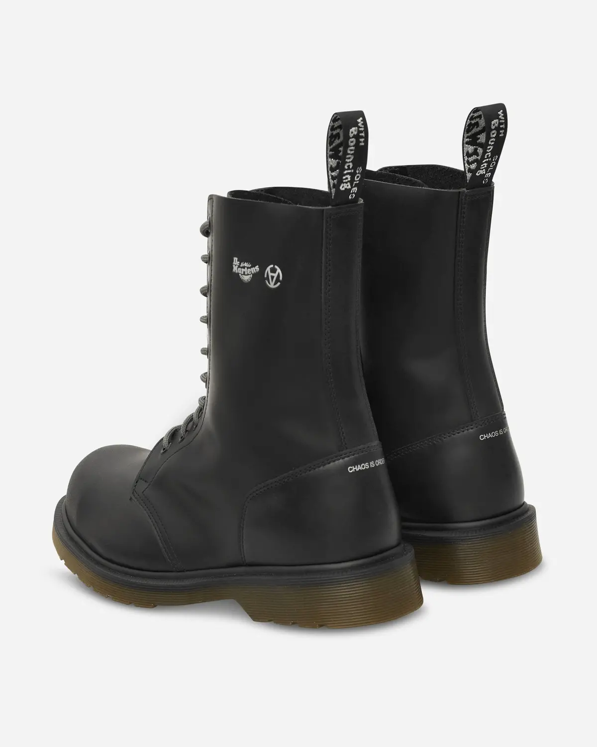 Slam Jam 1490 Outlier Steel Toe Boots Black 4