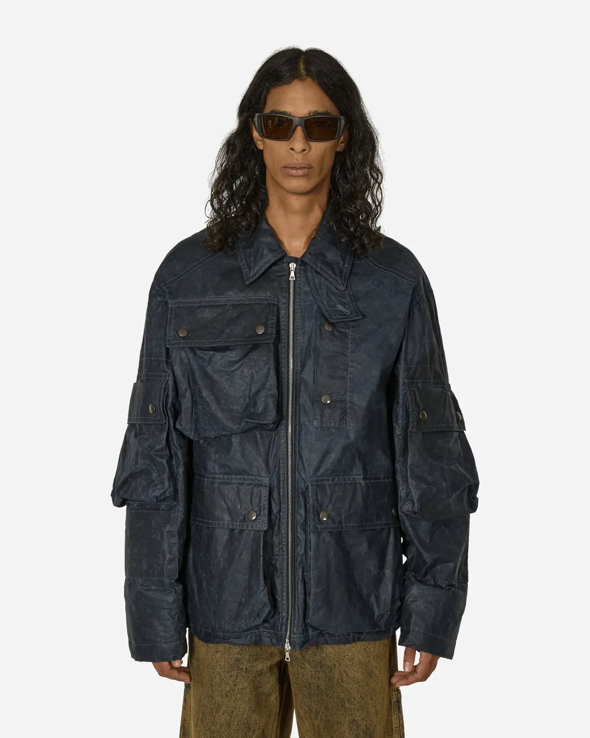Water Repellent Jacket Navy 1
