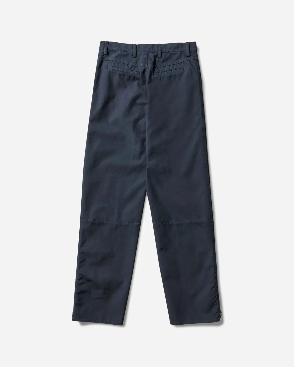 Men's Overdyed Zip Pants Navy 2
