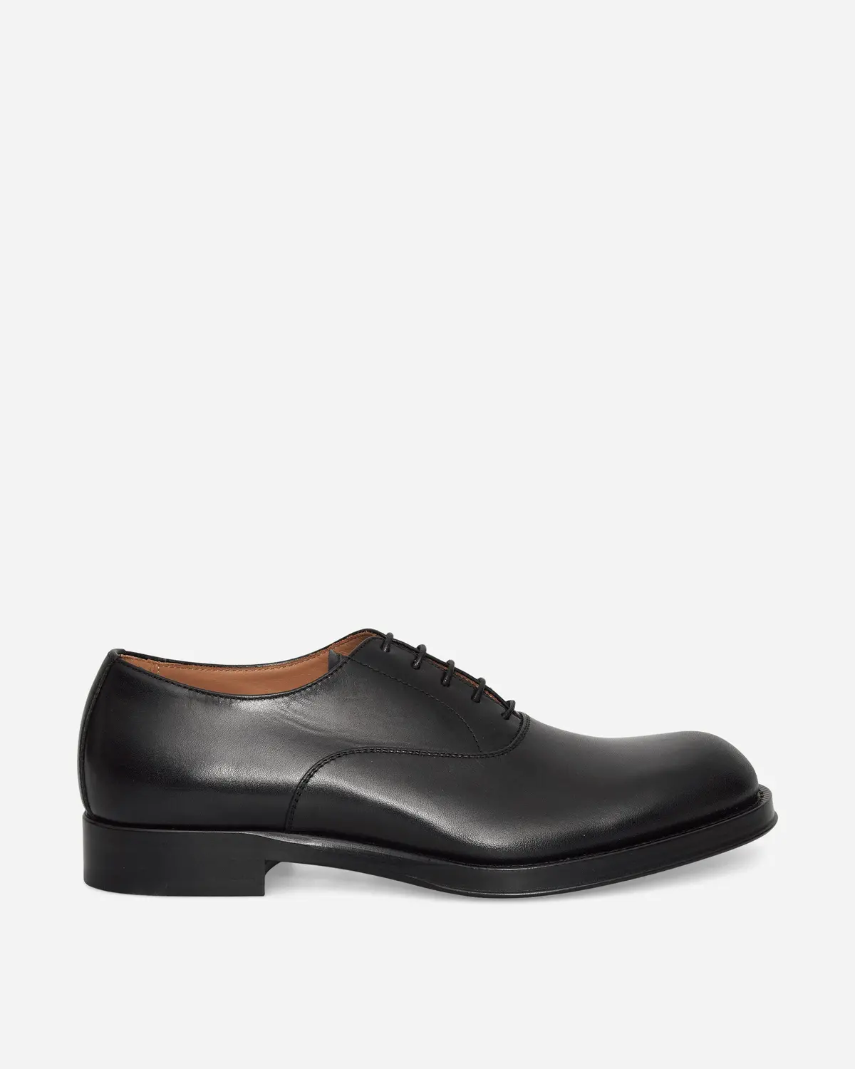Leather Oxford Shoes Black 1