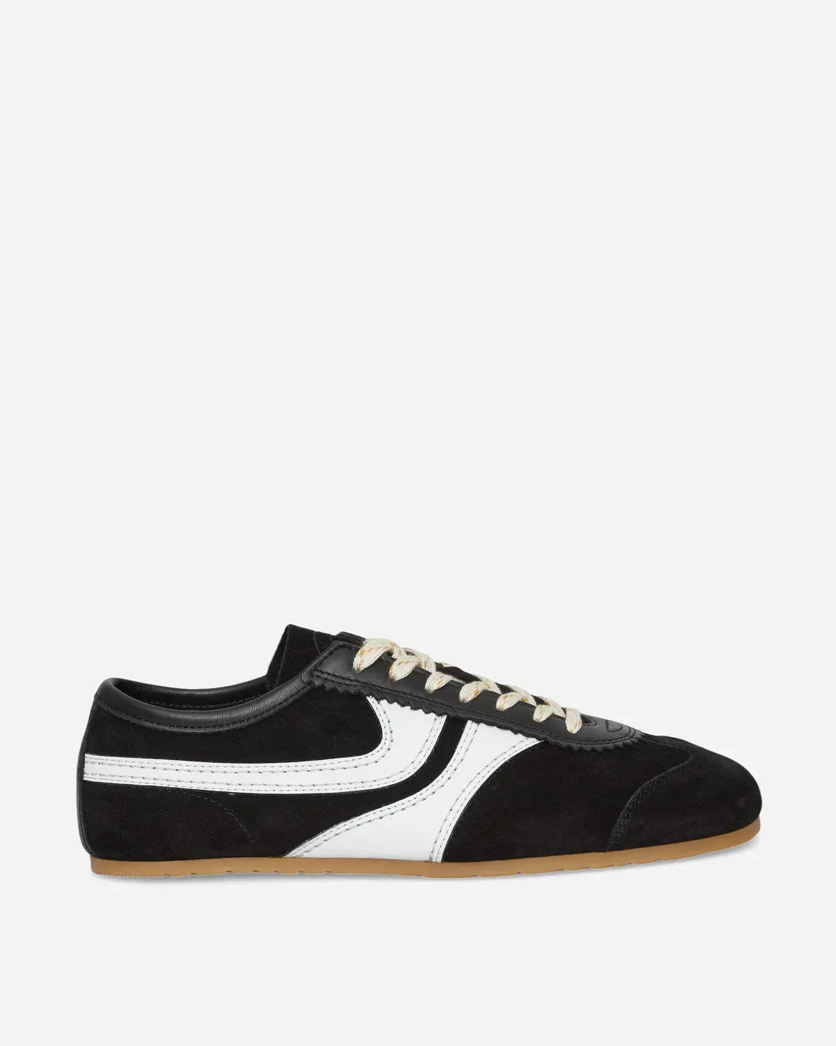Suede Sneakers Black 1