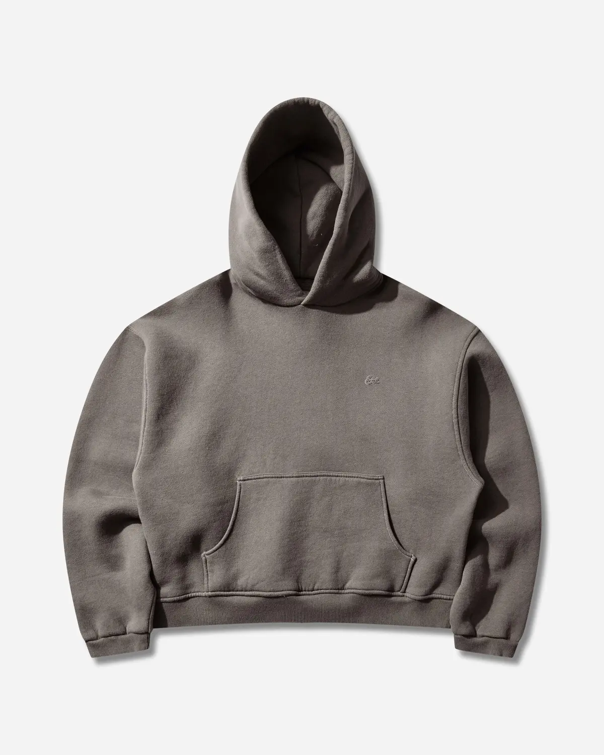 Men's Heathered Hoodie Taupe 1