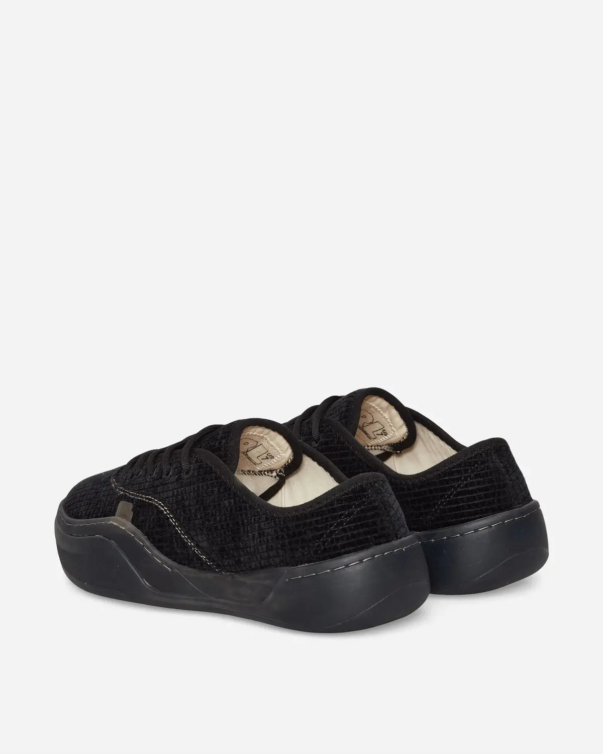 Corduroy Coupe Sneakers Dark Black 4