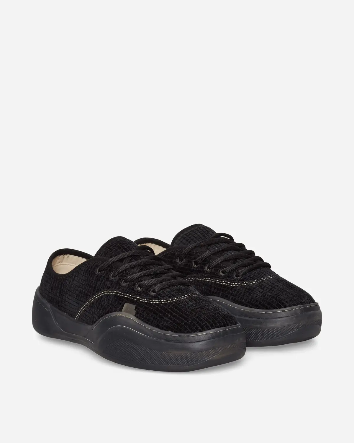 Corduroy Coupe Sneakers Dark Black 2