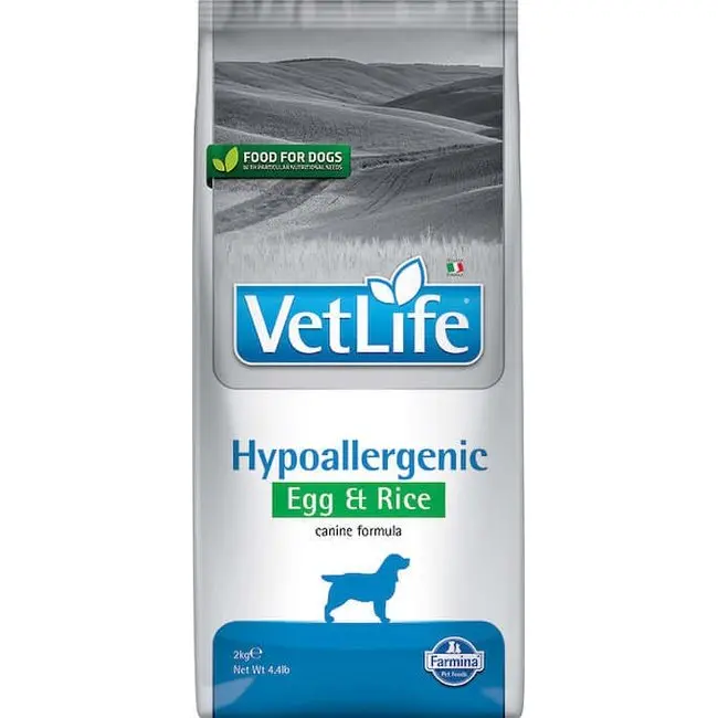 Farmina Dog Vet Life Natural Diet Hypoallergenic Uova E Riso 1